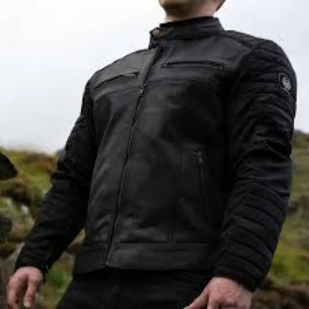 Merlin Ridge Motorcycle Leather Jacket - Picture 2 of 7
